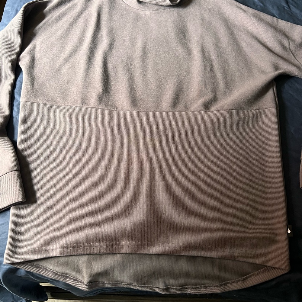 Ladies Smoky Purple  Sweatershirt